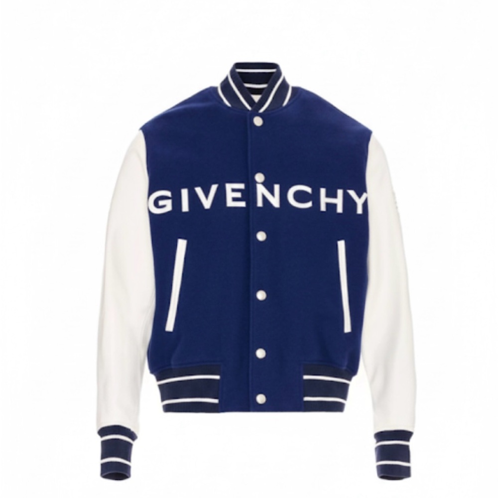 Givenchy Blue and White Luxury Jacket